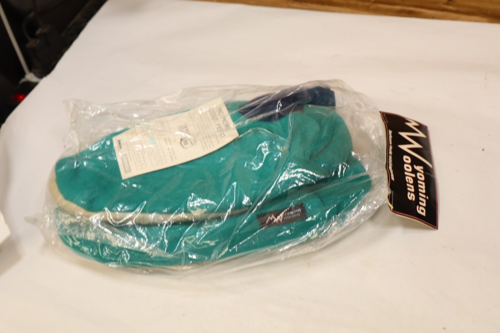 wyoming woolens Teton Toasters mens 6-7 Foot Warmers Vintage Aqua