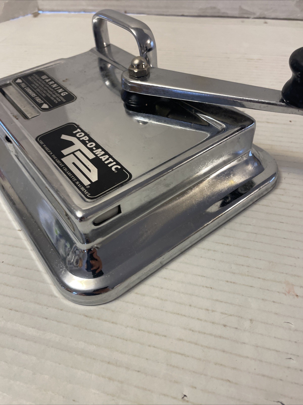 Used Top-O-Matic T2 Cigarette Manual Home Tabletop Rolling Machine