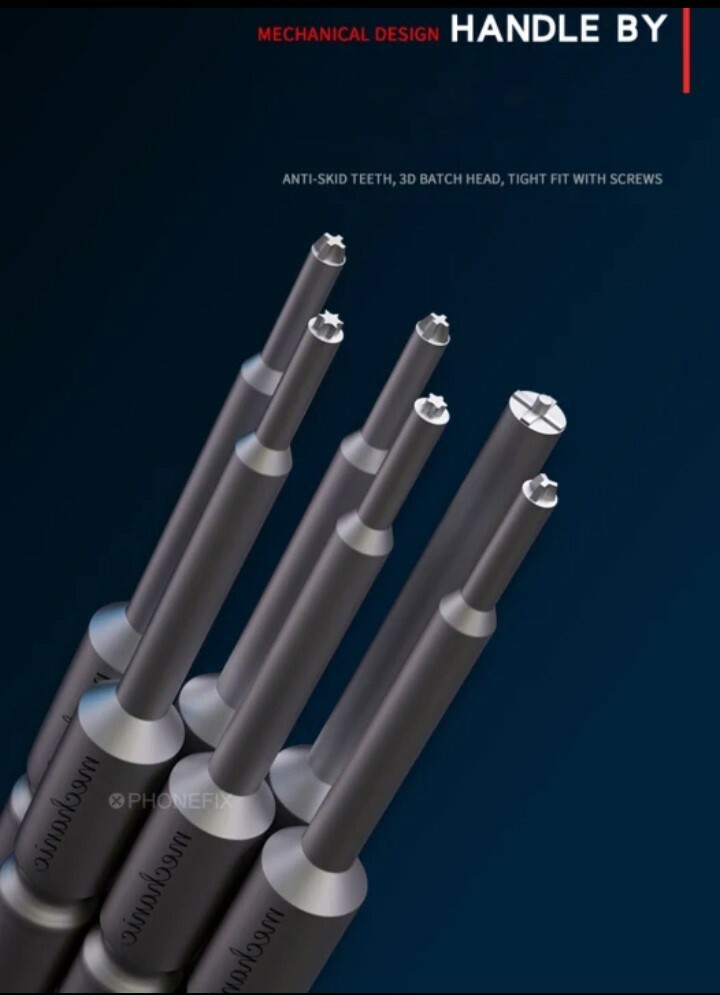 iShell 3D Mortar Mini, TORQUE Precision Screwdriver 6 In 1 FULL SET