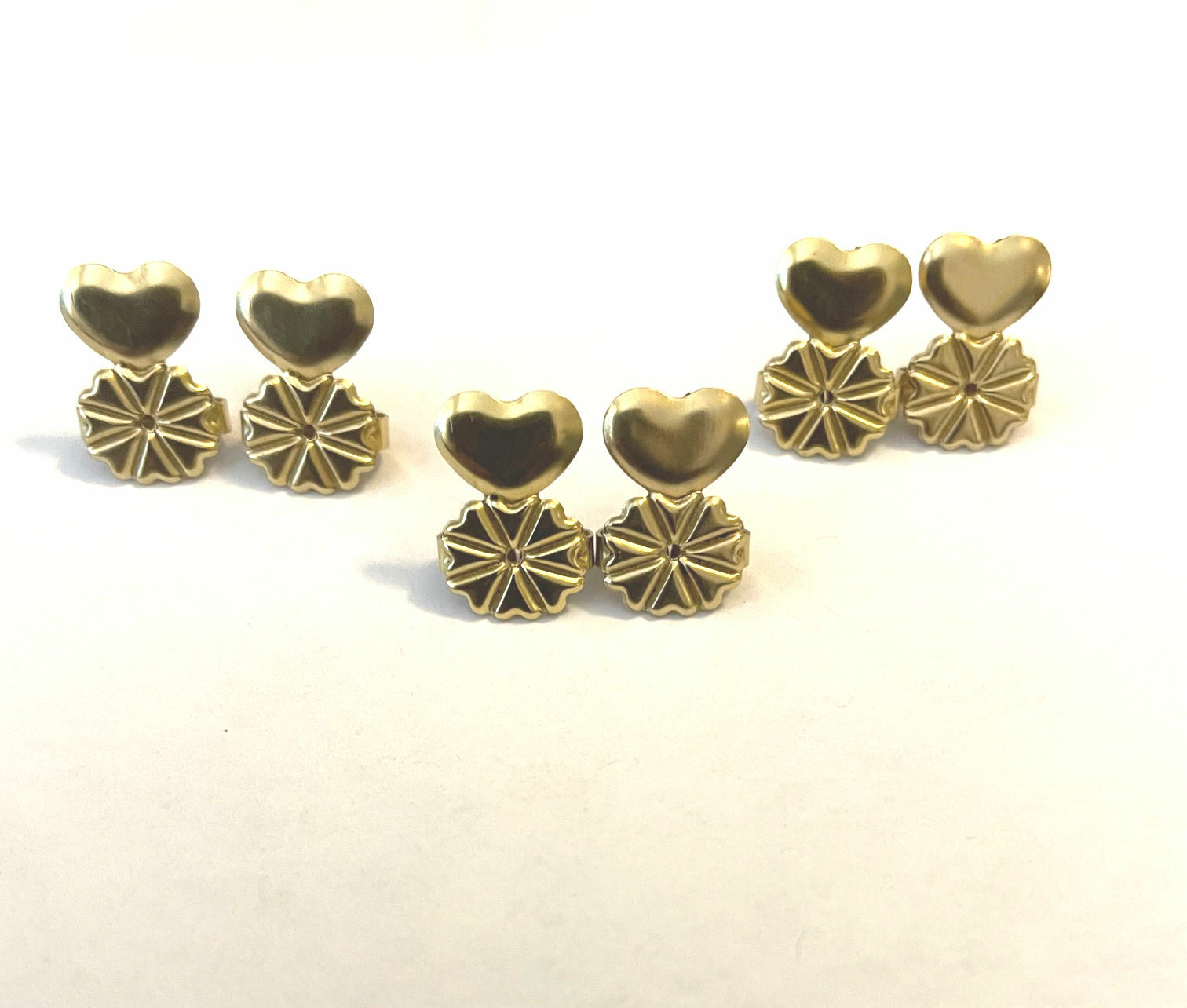 Magic Earring Backs Firmly Supports & Lifts Set of 3 Pair