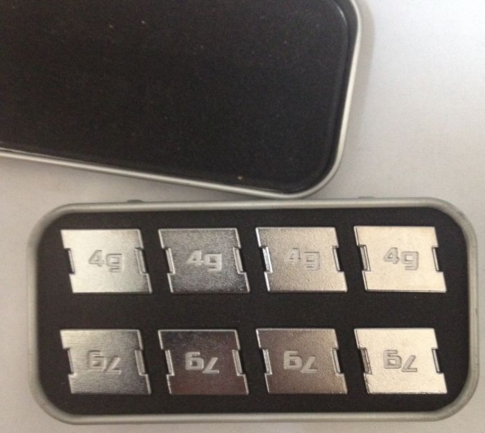 Logitech Replacement Weights and Tin for G9 Mouse (IL/RT5-993-000053-NOB)