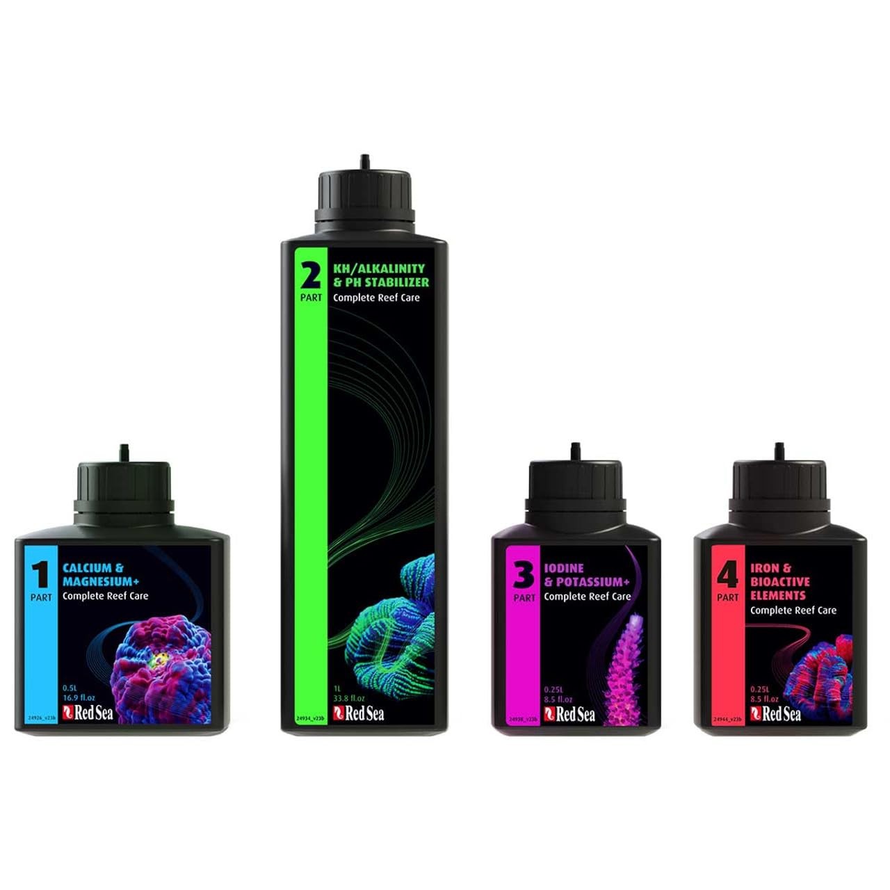 Red Sea Small (40 Gallon) 4-Part RCP Complete Reef Gallon), Clear