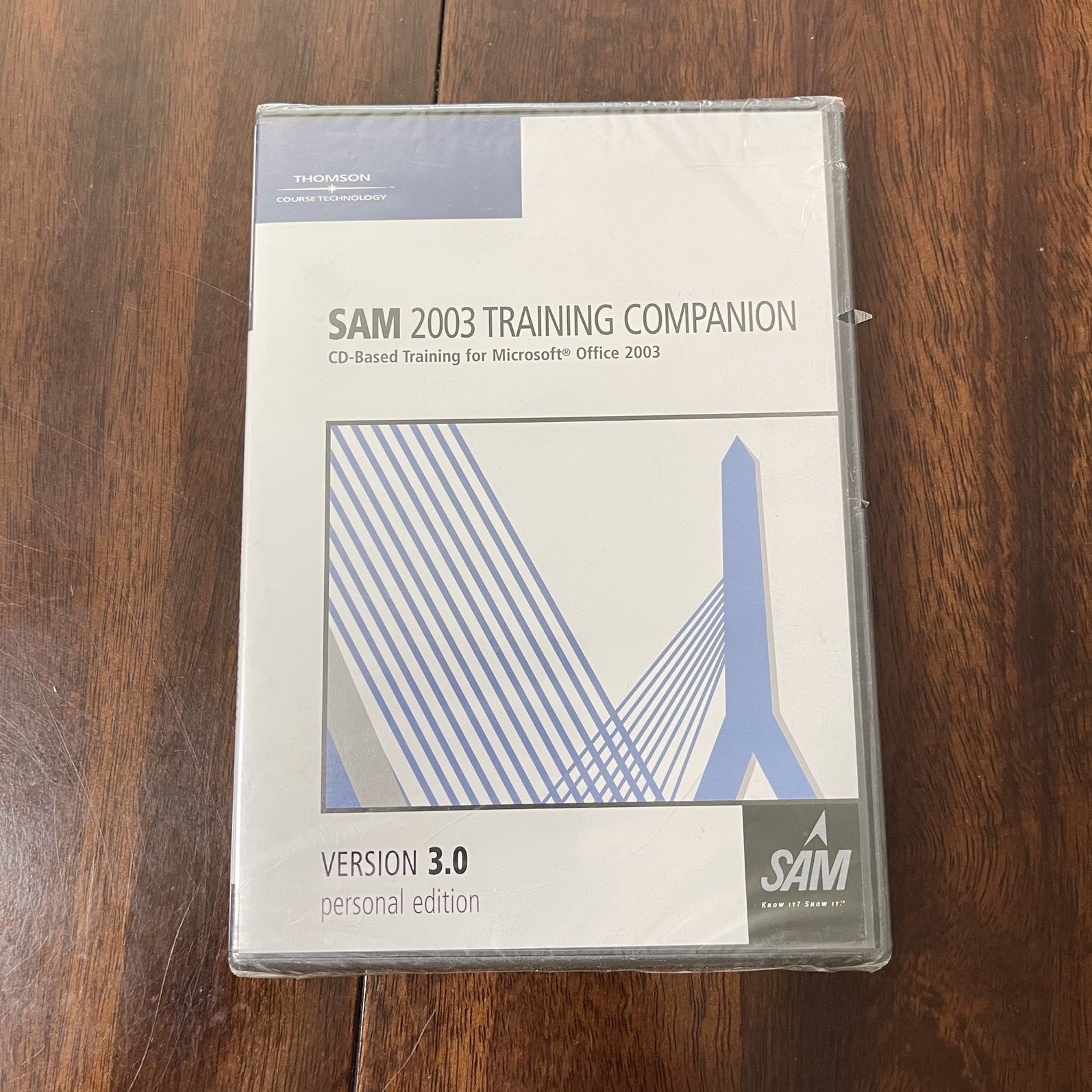 SAM 2003 Microsoft Office Training CD's by Thomson Course Technology