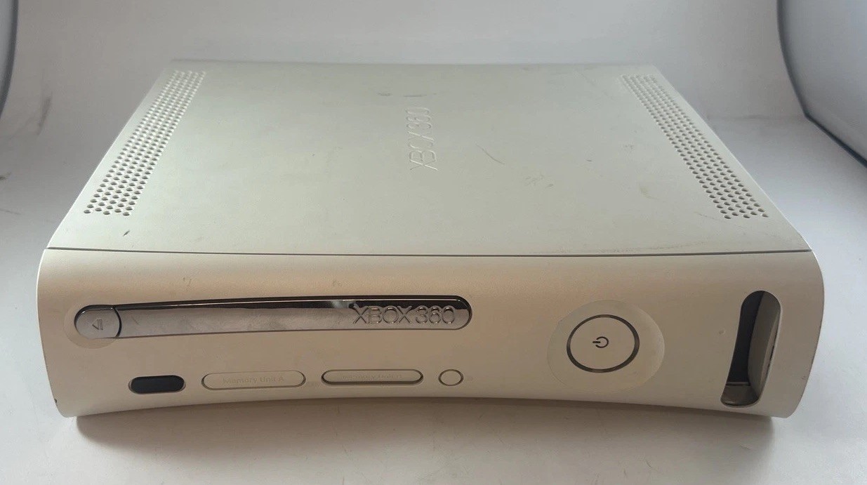 Microsoft Xbox 360 Console Power Cord Only No HDD TESTED