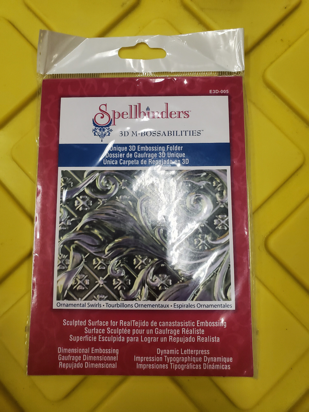 Spellbinders 3d m-bossabilities Ornamental Swirls, new in package