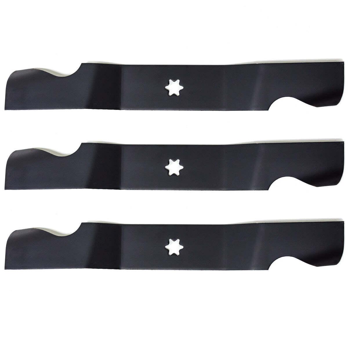 3PK HD Blades Fits MTD Cub Cadet RZT-50 RZT S50 L50 LT1050 LTX1050 LGT1050