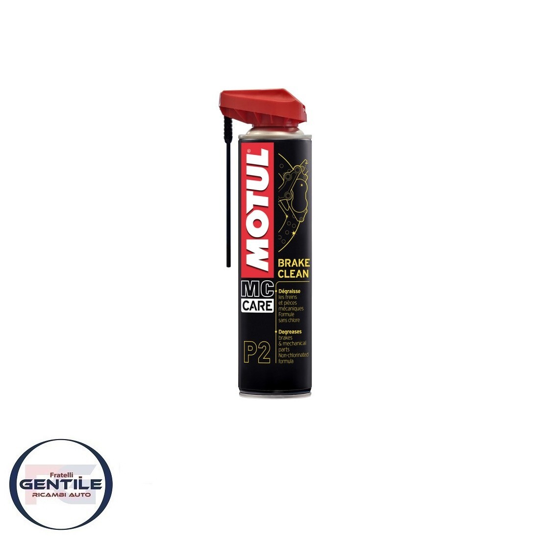 Motul P2 Brake Clean Cleaner Degreaser Brakes Discs Pliers Moto Car Quad Bike