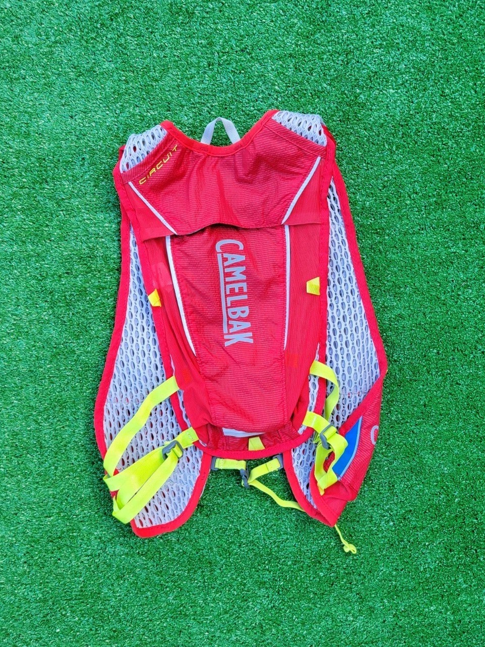 Camelbak Circuit Red / Gray Hydration Pack Backpack (NO 1.5L BLADDER)