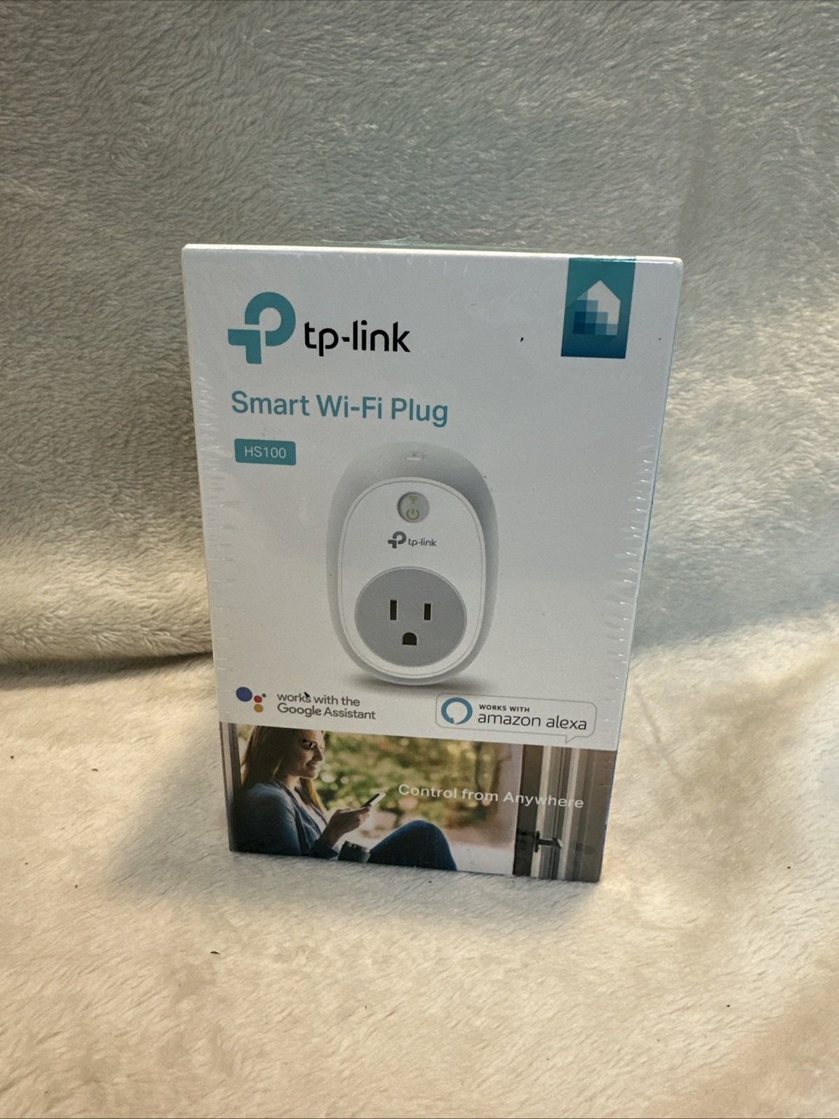 TP-Link Kasa HS100 Smart Wi-Fi Plug Compatible with Alexa And Google New