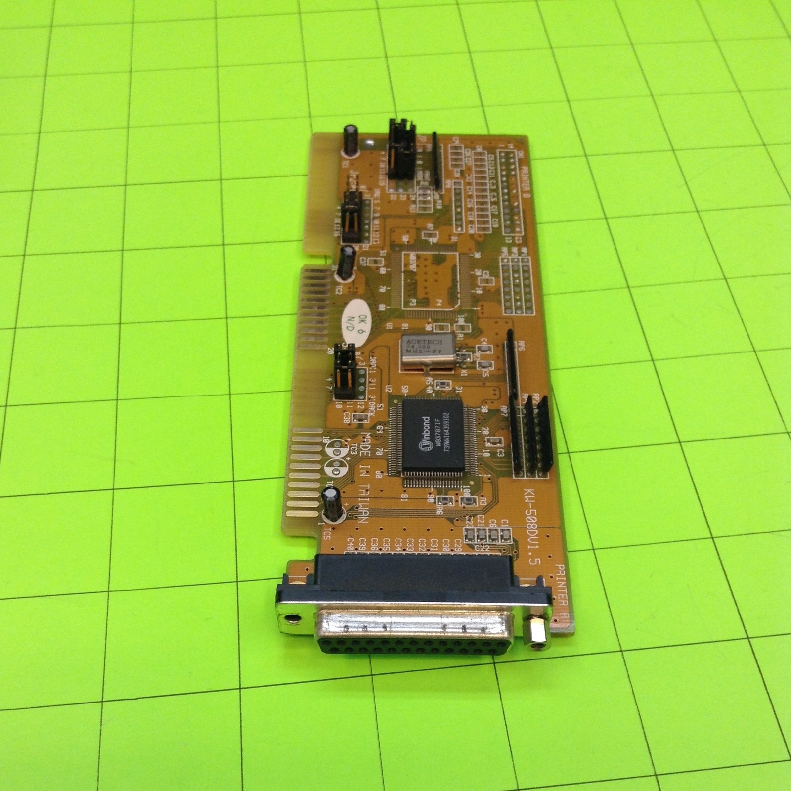 Ikon Tech Desktop Computer NO Bracket Parallel Board /Card KW-508DV1.5