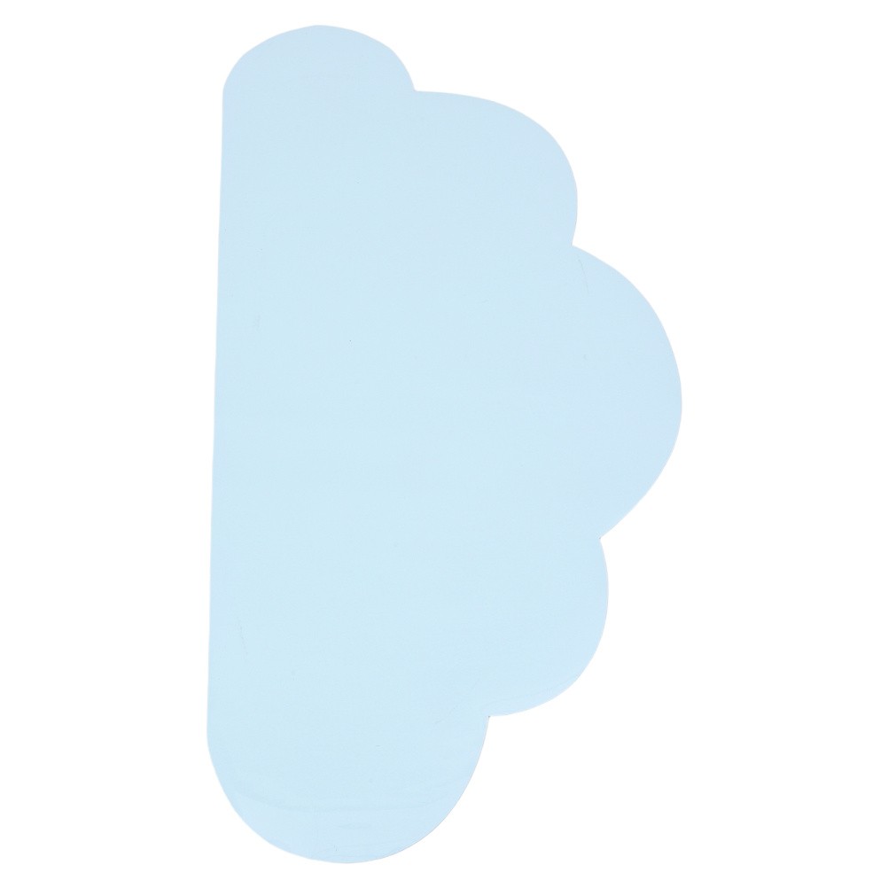 Reusable Sky Blue Whiteboard Decal with Adhesive Backing for Wall Organization