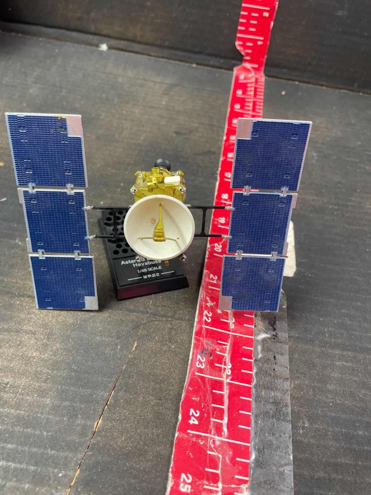 Bandai 1/48 Hayabusa Japanese Spacecraft Built Model - Highly Detailed Collector