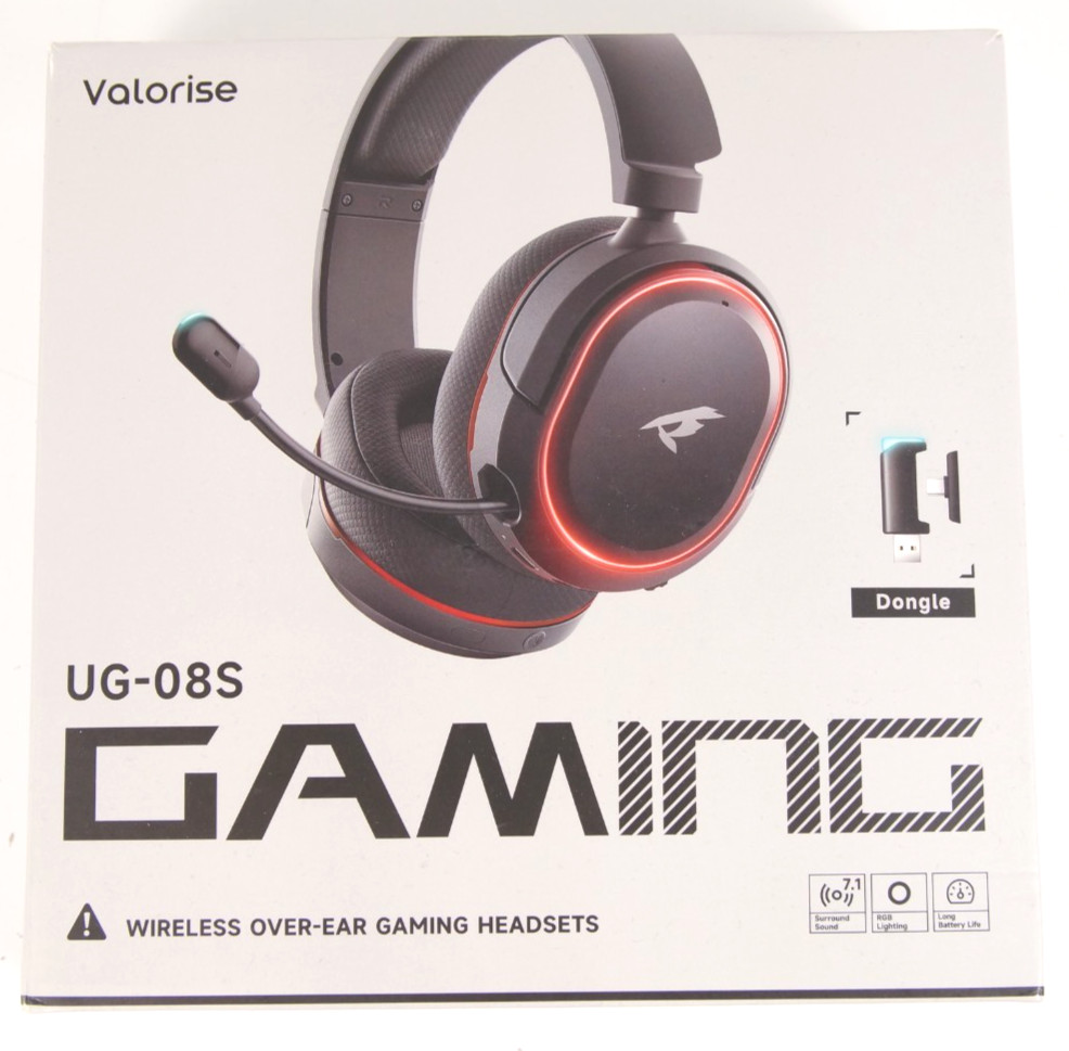 Valorise Wireless Over Ear Gaming Headset Model UG-08S
