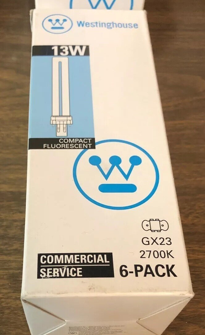 13W GX23  4100K made by Westinghouse