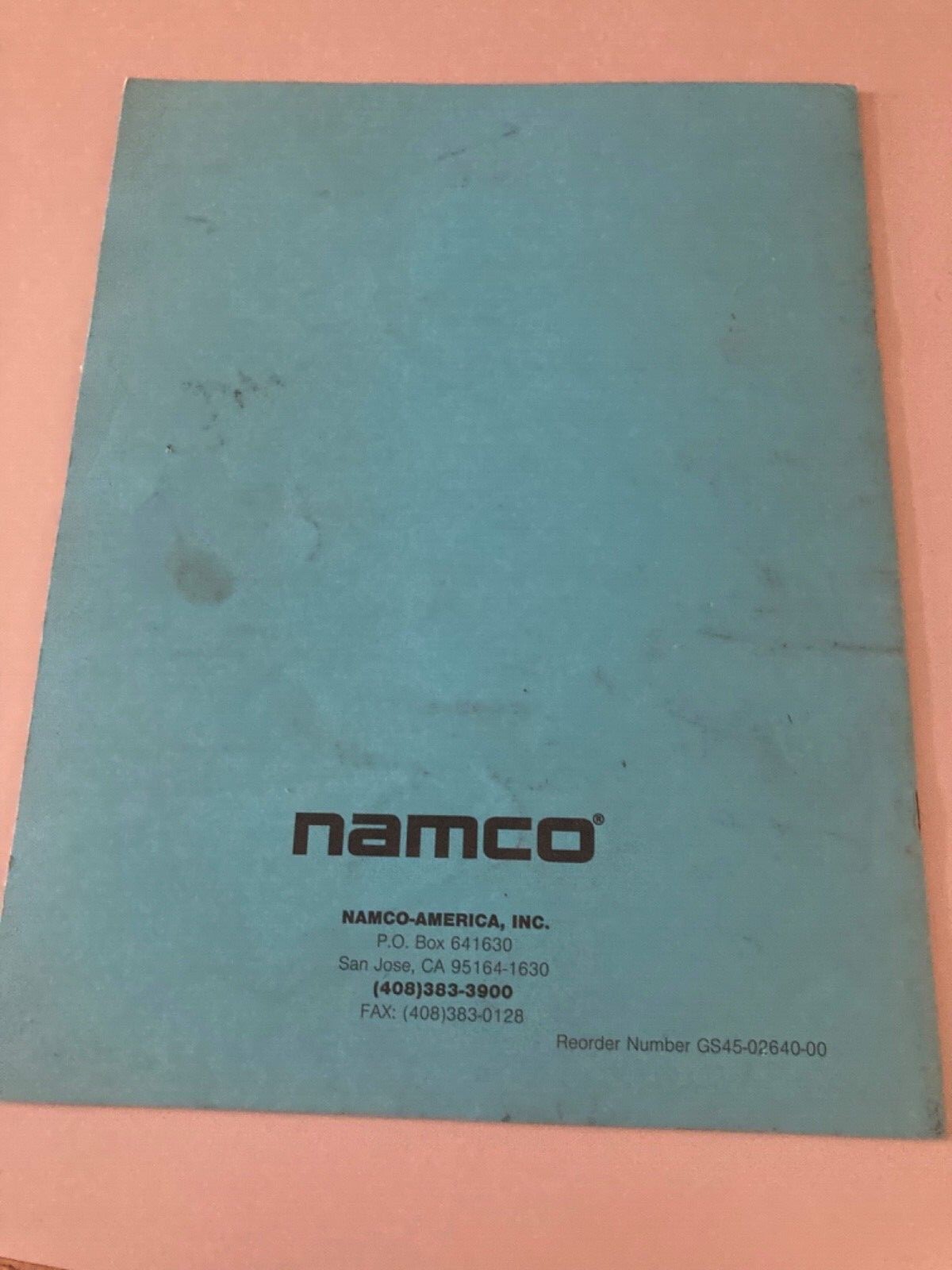 Great Sluggers Arcade Manual