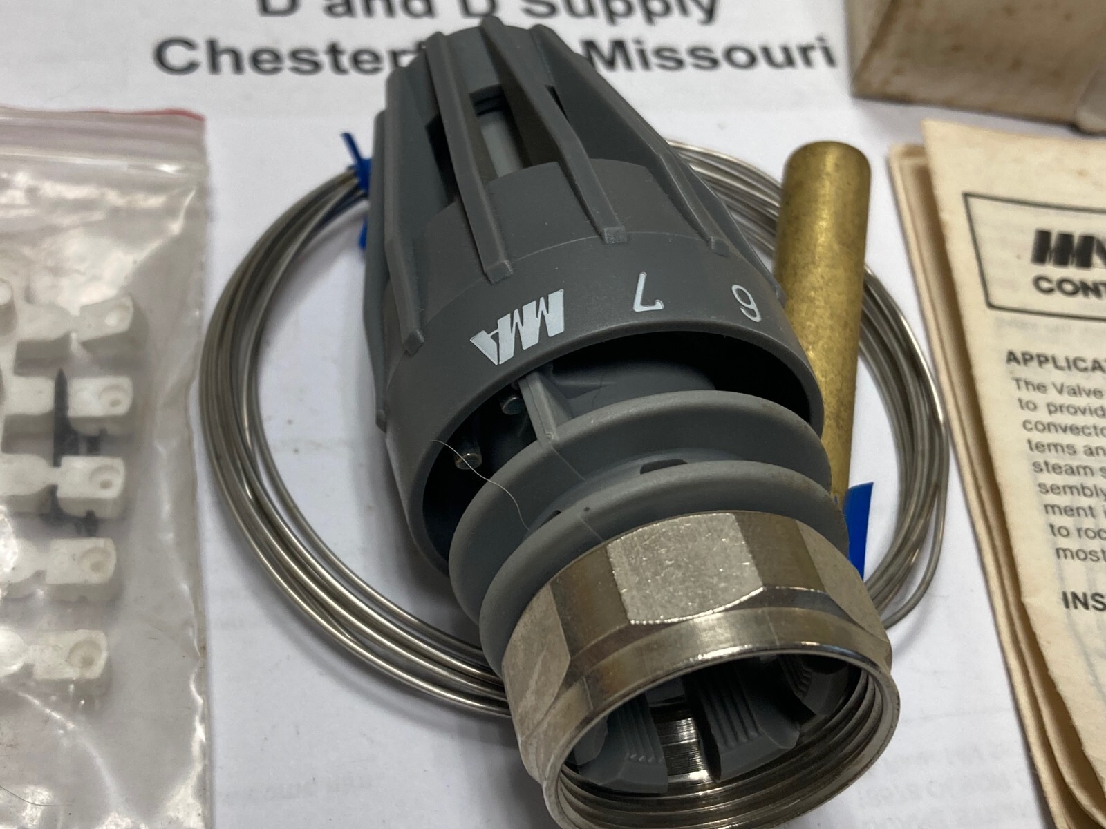 Macon Control # B35000 NTZ Thermostatic Operator-Valve, Possibly Incomplete