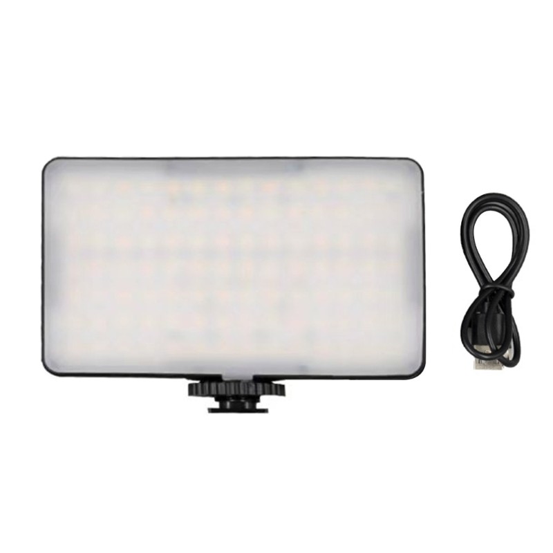 Dimmable LED Fill Lamp USB Charging Bright Camera Light 1800mAh Rechargeable LED