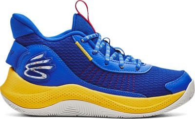 Under Armour Unisex Kids' Grade School Curry 3Z7 Basketball Shoes Royal/Versa Bl
