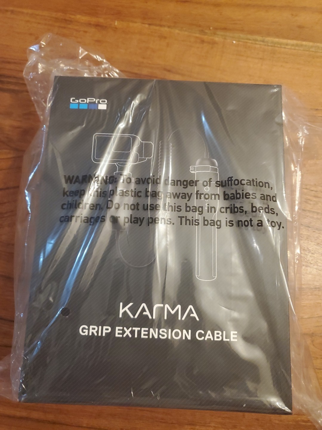 Genuine GoPro Karma AGNCK-001 Grip Extension Cable up to 35" of Extension - NEW