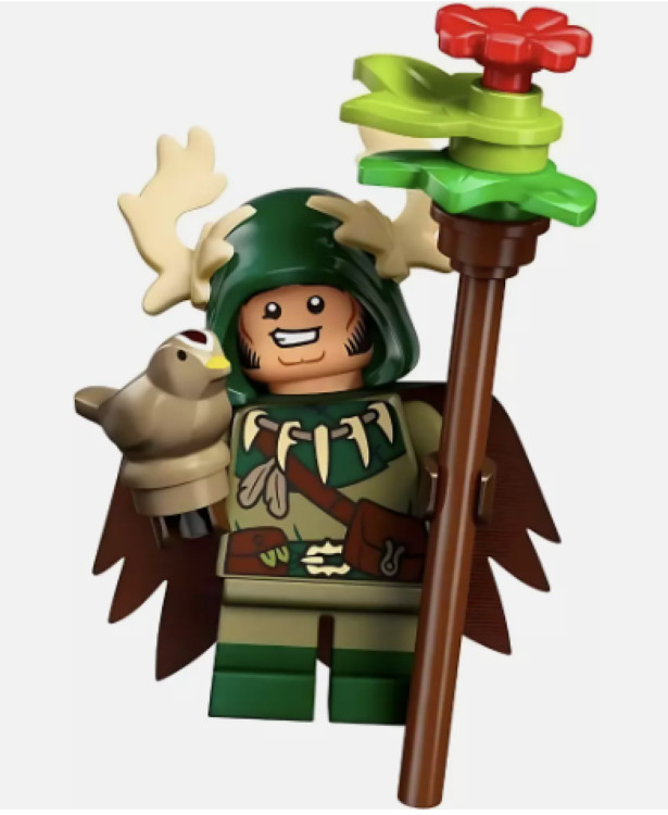 LEGO CMF Halfling Druid Minifigure Dungeons & Dragons (71047) New Collectible