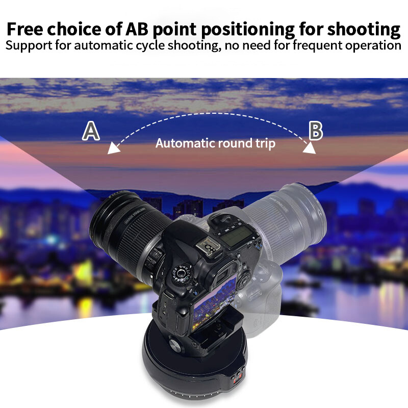 YT-1200 Remote Pan Tilt Motorized Auto Panoramic Head Remote Control Stabilizer
