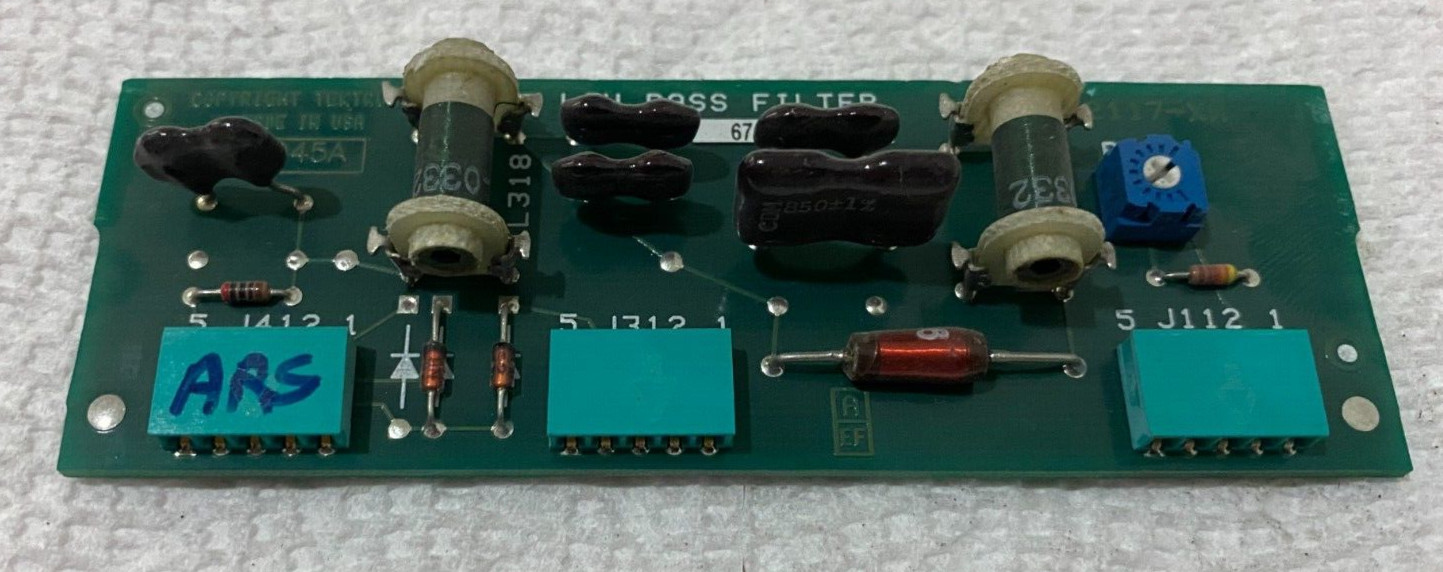 Tektronix 671-1909-00 IEEE Low pass filter