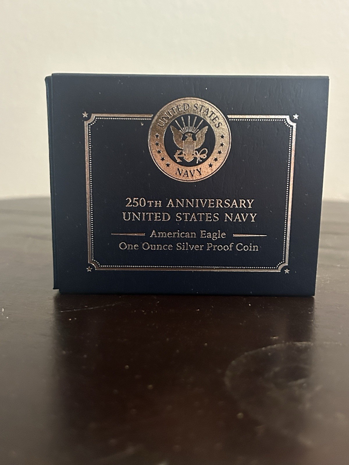 250th Anniversary US Navy American Eagle One Ounce Silver Proof Coin
