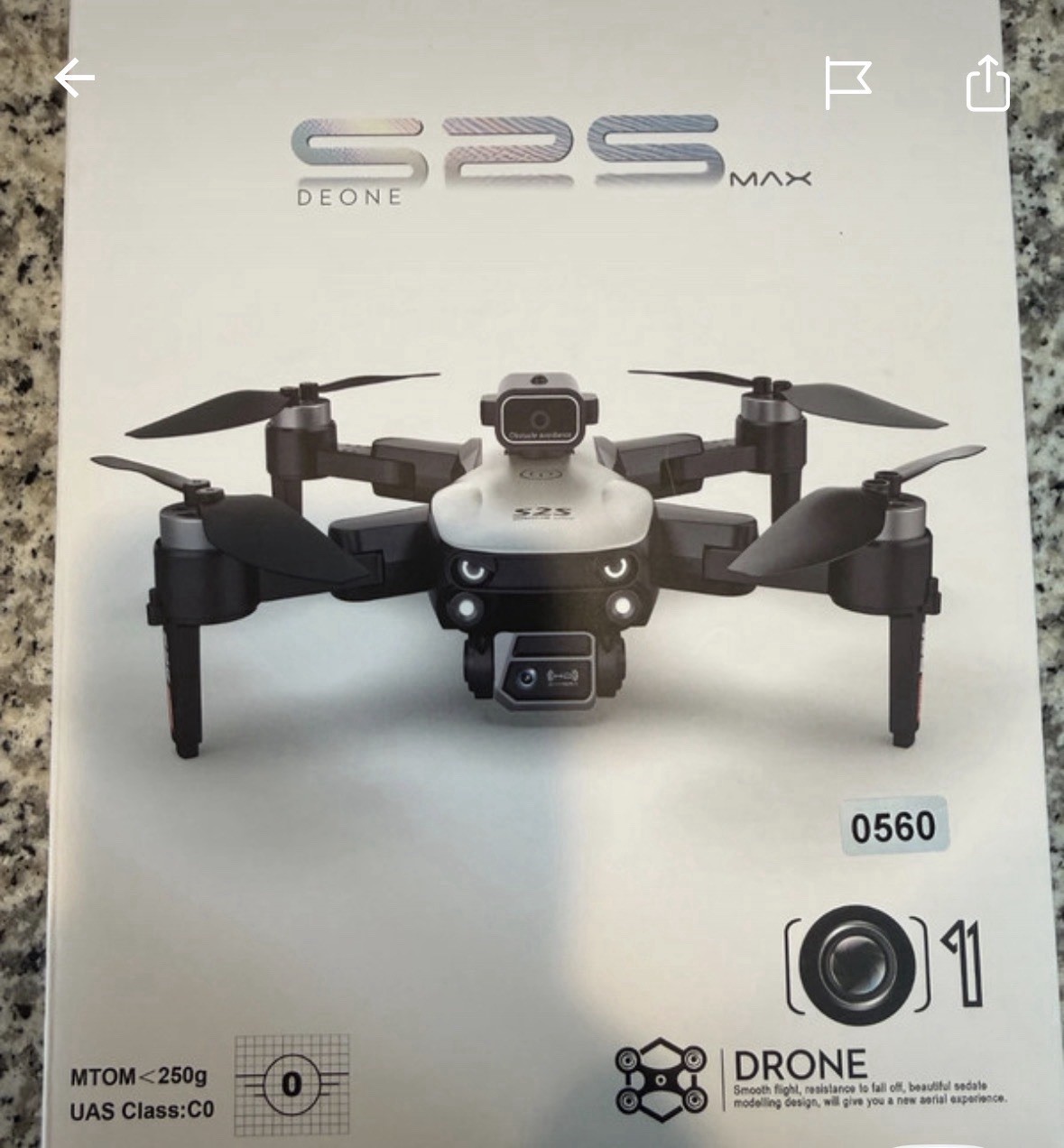 S2S Max Foldable HD Camera Drone Optical Flow RC Quadcopter Obstacle Avoidance