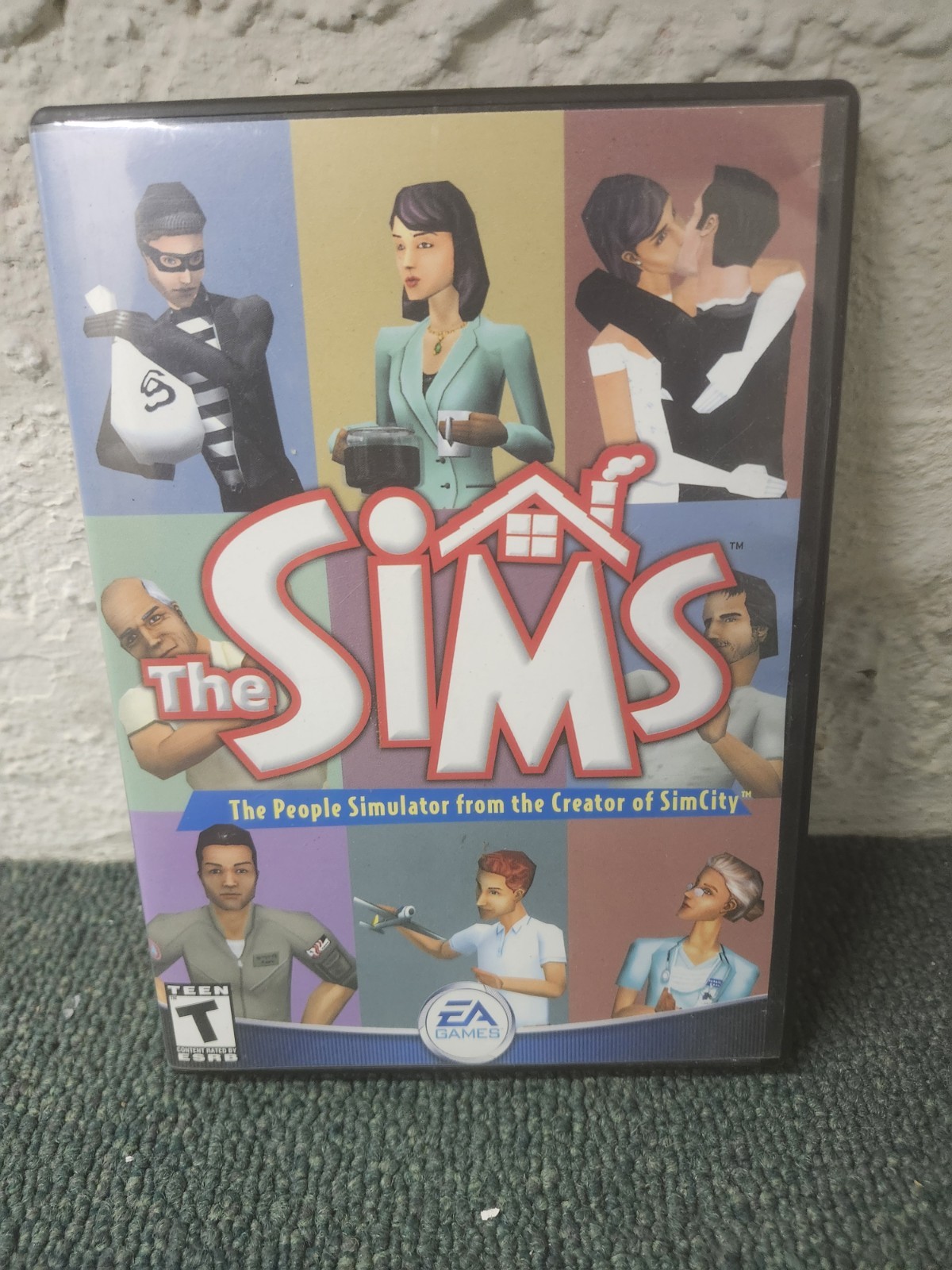 The Sims 1 Original (PC-2000) CASE ONLY NO GAME