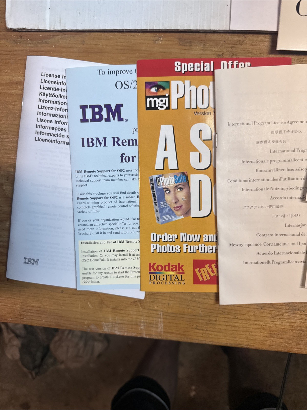 IBM OS/2 Warp Server Advanced Version 4 - VERY RARE - Box & Manuals