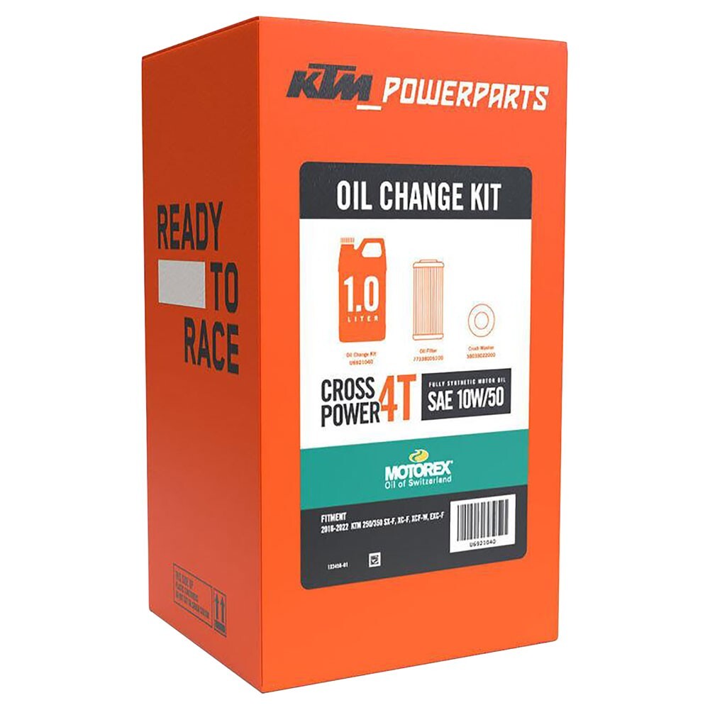 OEM Oil Change Kit U6921041 for 2017-2026 KTM 450 SX-F, 450 XC-F and 500 EXC-F
