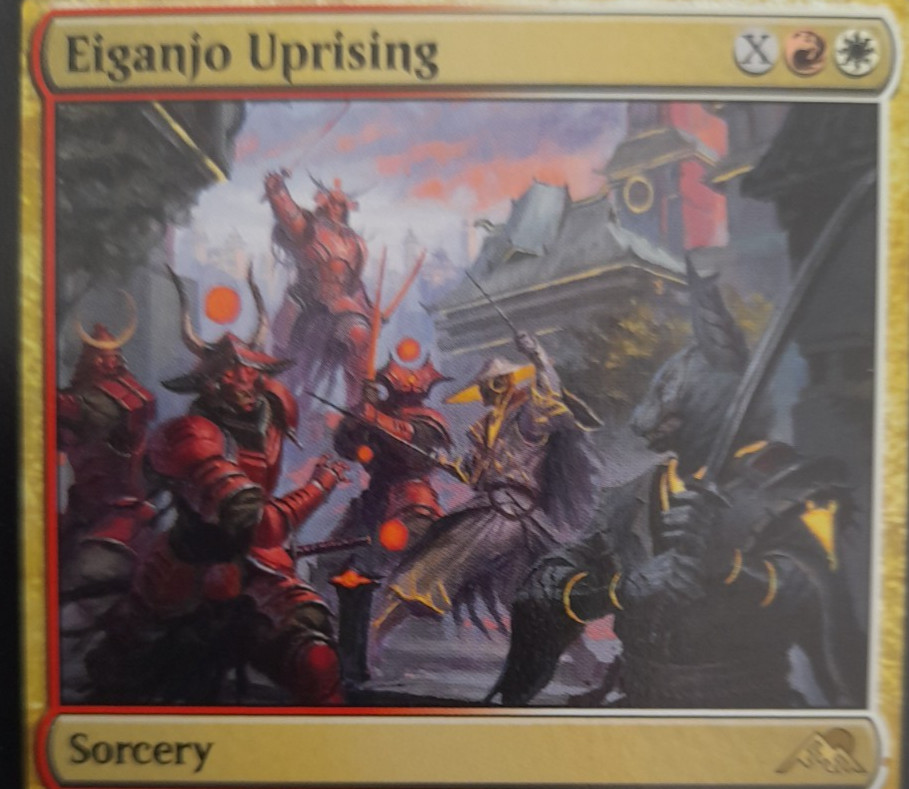 Eiganjo Uprising MTG Rare Sorcery Card NM (g141)