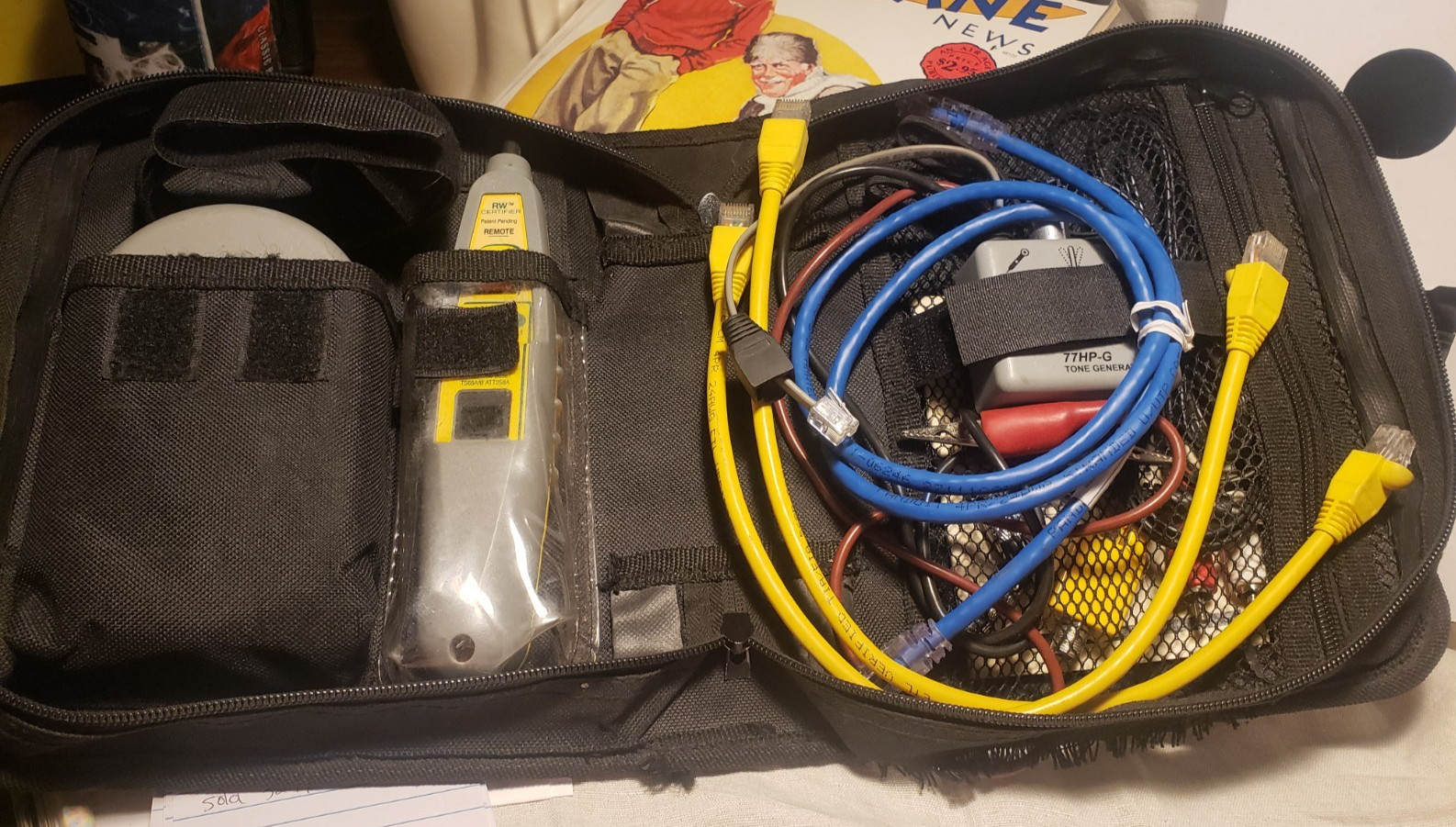 Triplett Real World Certifier RWC1000  Kit + Tone Generator 77HP-G