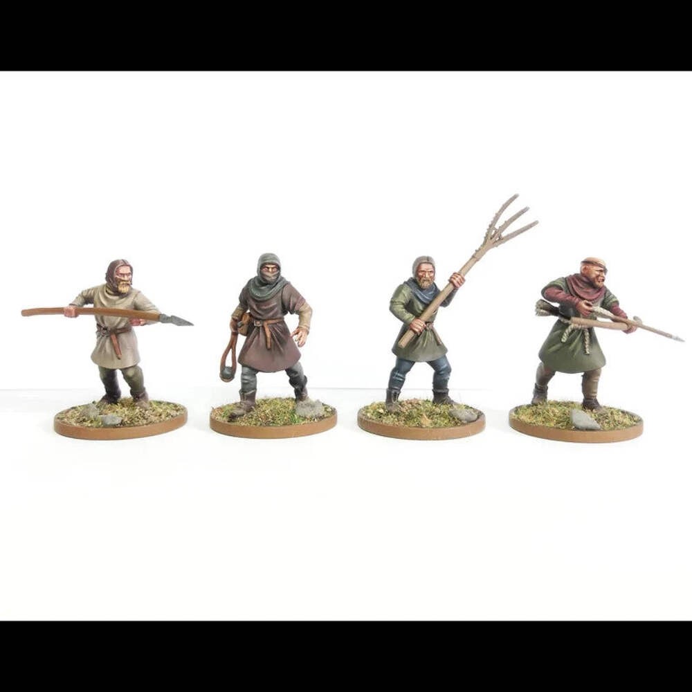 Wargames Atlantic: Baron's War - Peasant Levy Sprue (28mm)