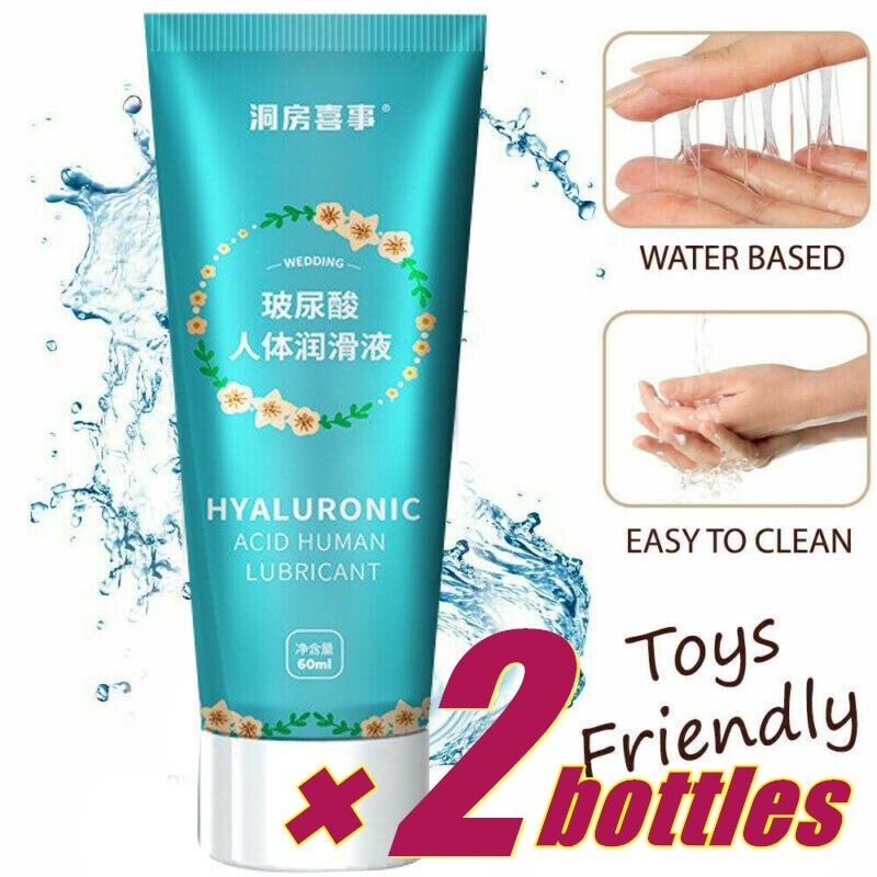 Lube Personal Sex Lubricant Water-Based Long Lasting Easy Clean Women Men Adult