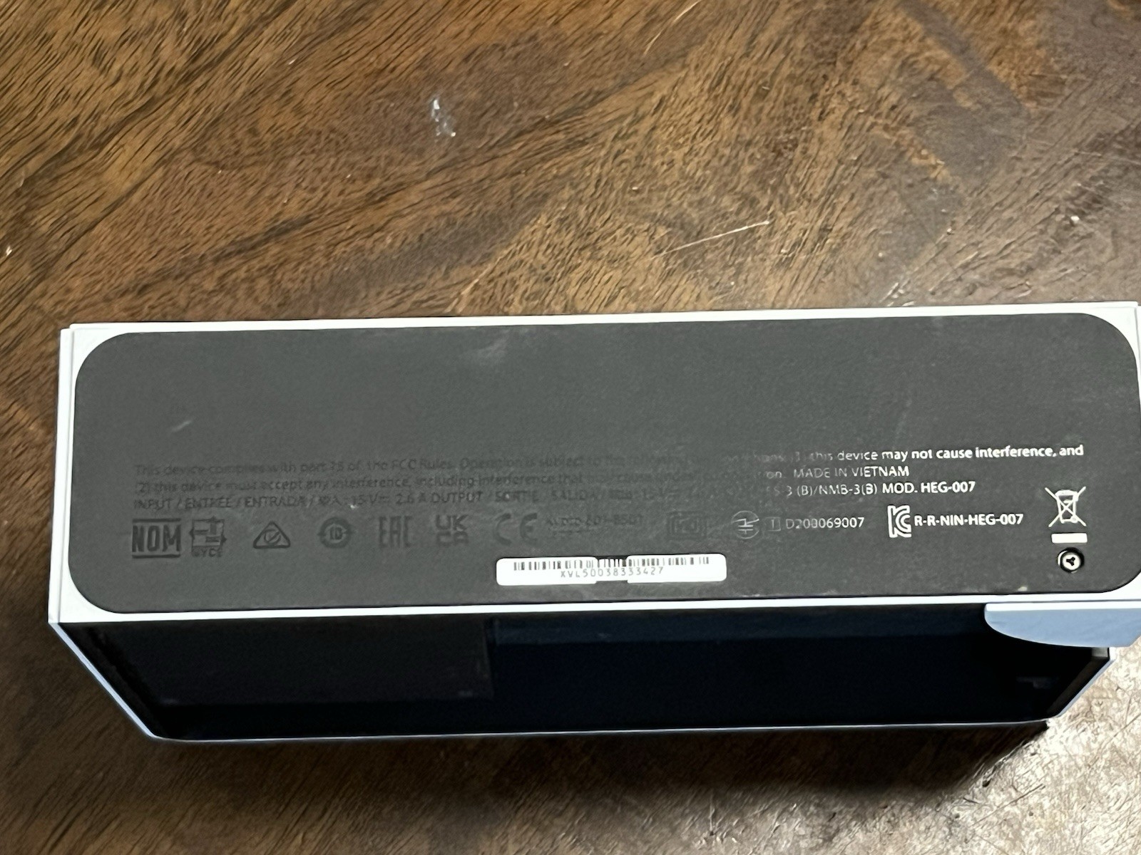 OEM Genuine Nintendo Switch OLED White Dock Station heg-007