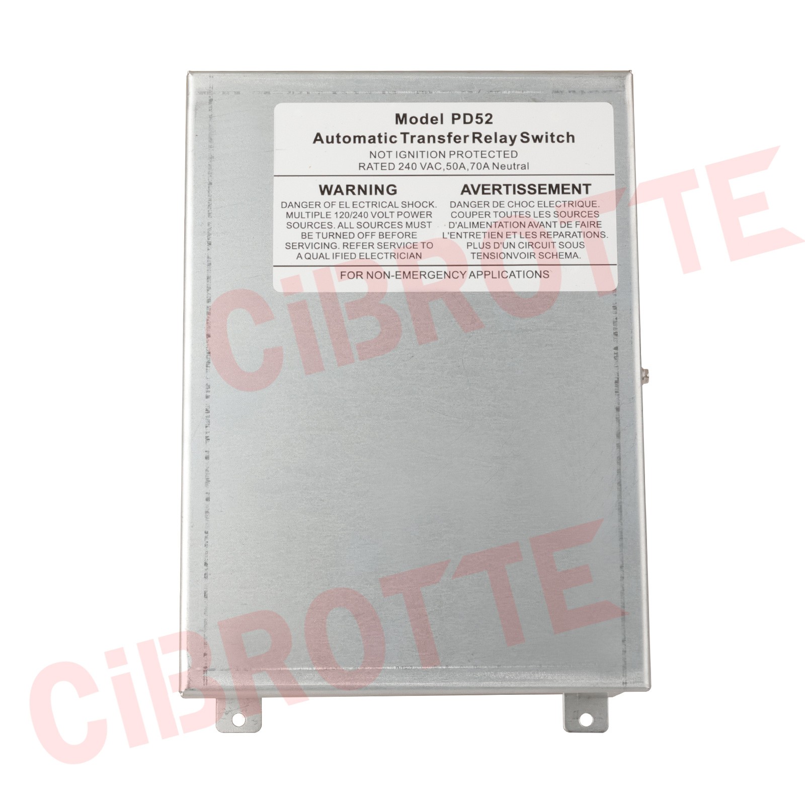 RV Automatic Transfer Switch Smart Delay ATS Switch 50-Amp 120/240V