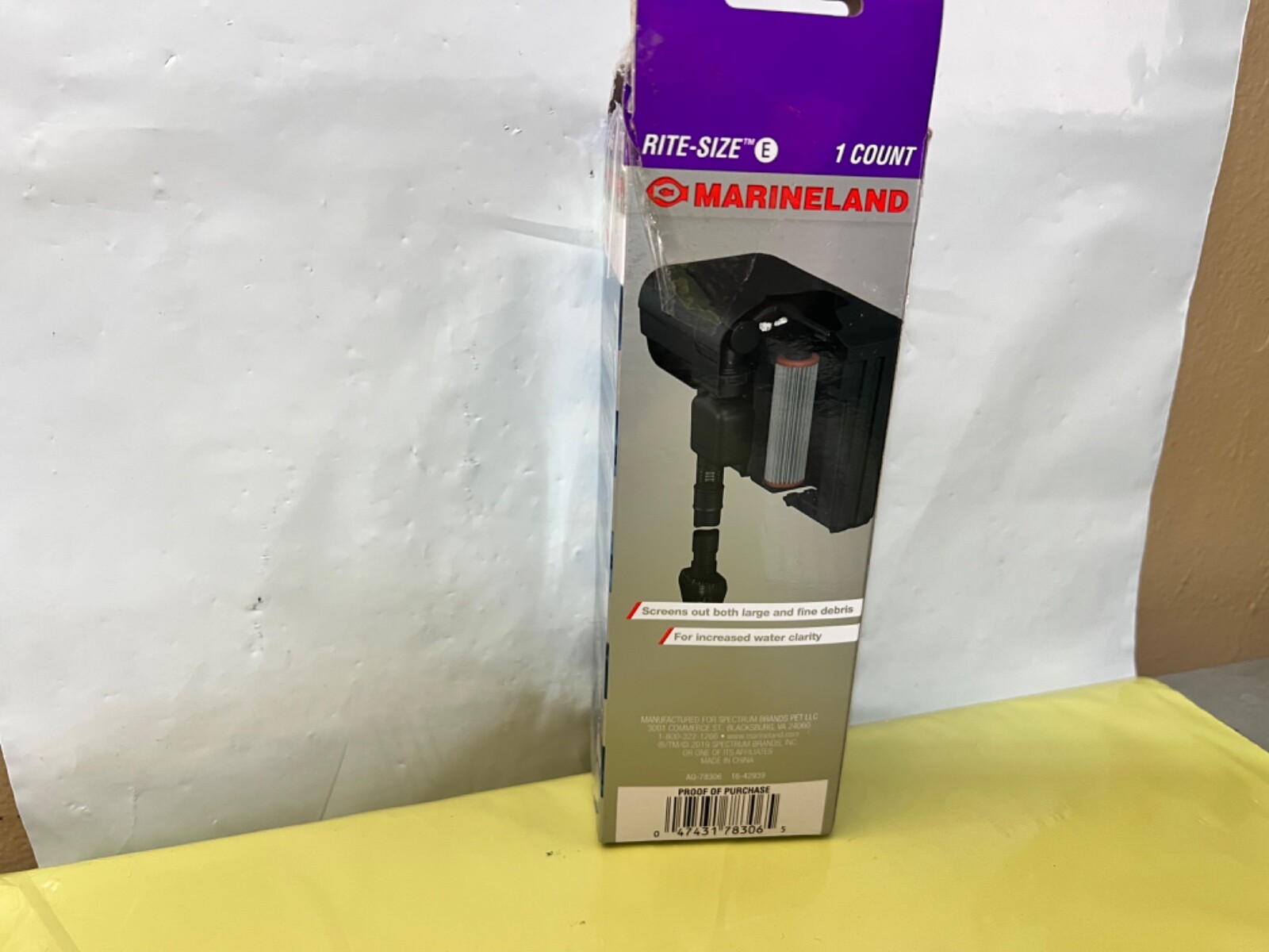 Marineland Emperor Pro 450 Micron Filter Rite Size E
