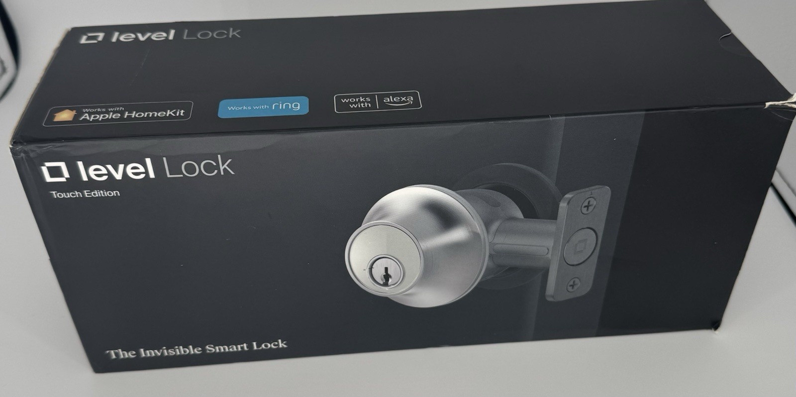 Level Lock Touch Edition The Invisible Smart Lock Works With Alexa/Ring Open Box