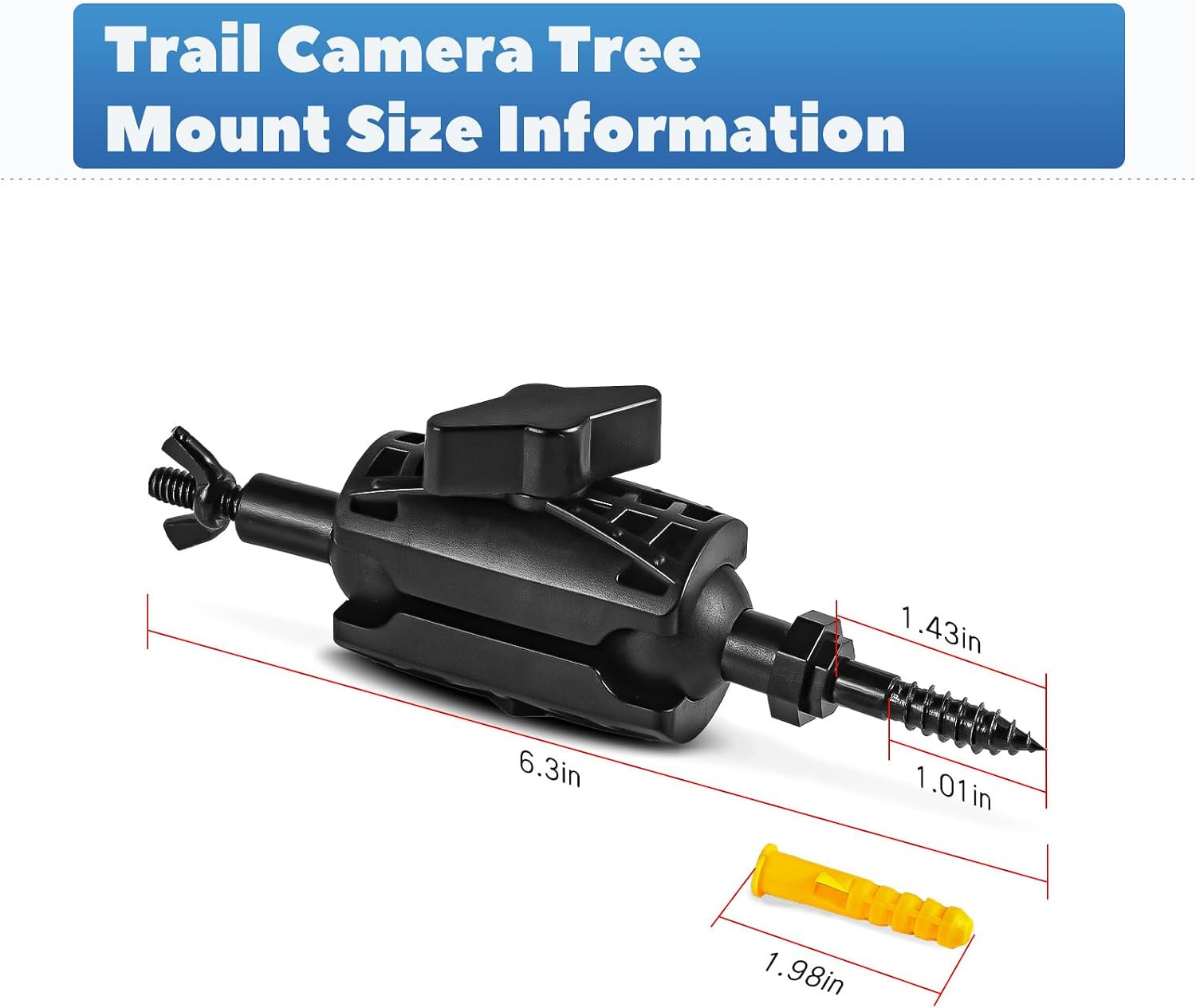 Adjustable Trail Camera Tree Mount: Game Camera Outdoor Mounting Bracket Holder
