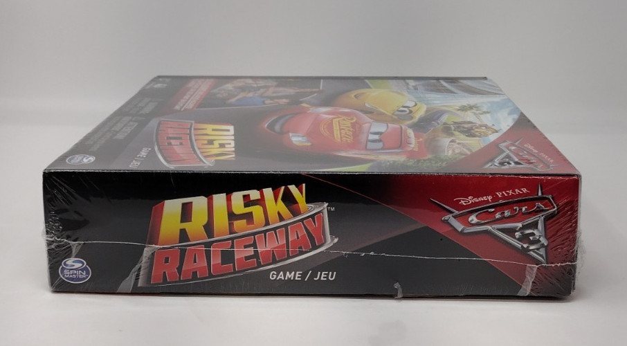 Disney Pixar Cars 3 Risky Raceway Family Board Game Brand New Sealed Spin Master