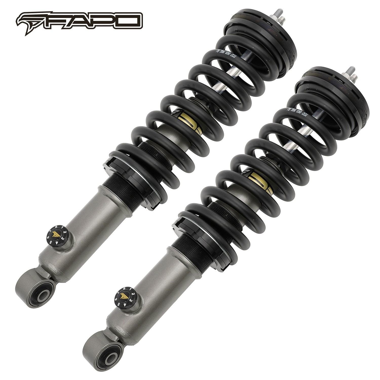 FAPO P3 8-Stage Front 2.5-3.5" Lift Struts For Toyota Sequoia 2001-2007