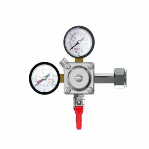 Precision Primary CO₂ Regulator – 1 Outlet | Dual Gauge