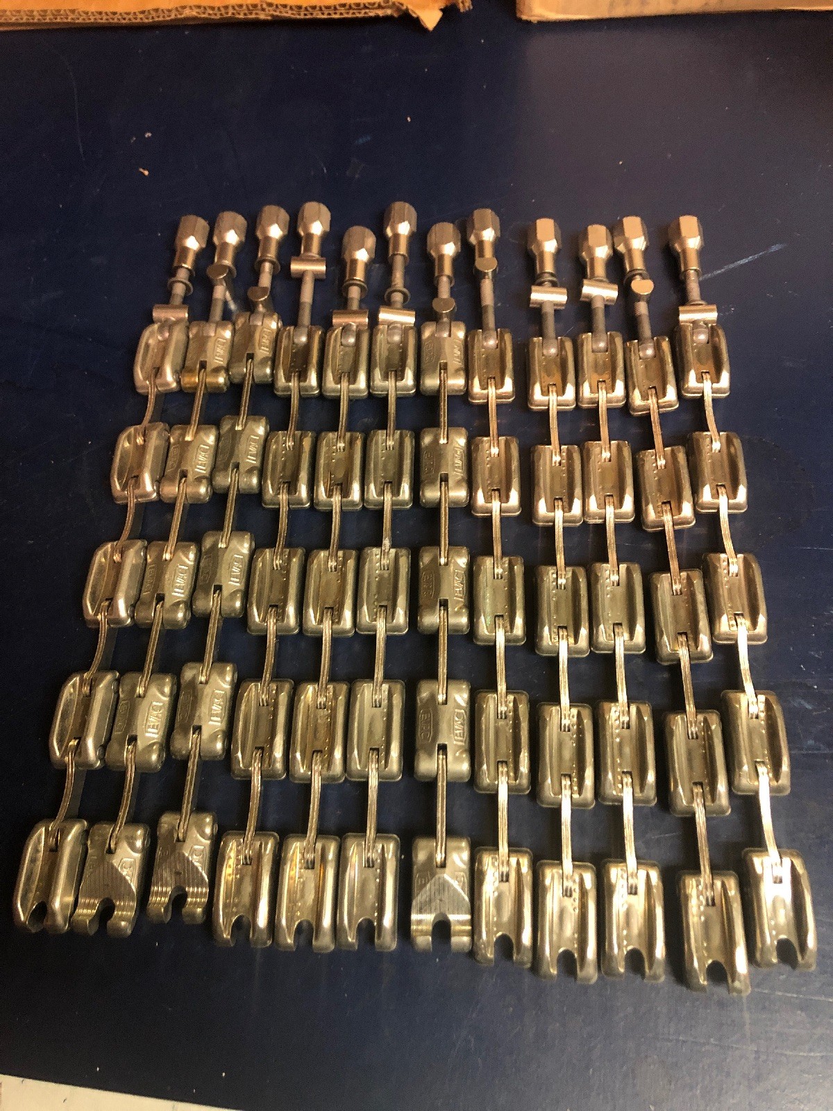 FILLUNGER KF-50 NW50 Vacuum Chain Clamp Flange for Metal Seal Fitting EVAC