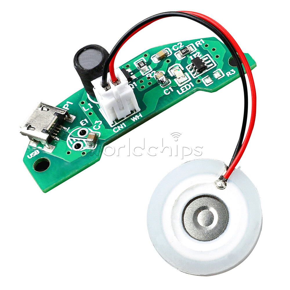 Ultrasonic Atomizer Humidifier Module Micro USB Fog Mist Generator Circuit Board