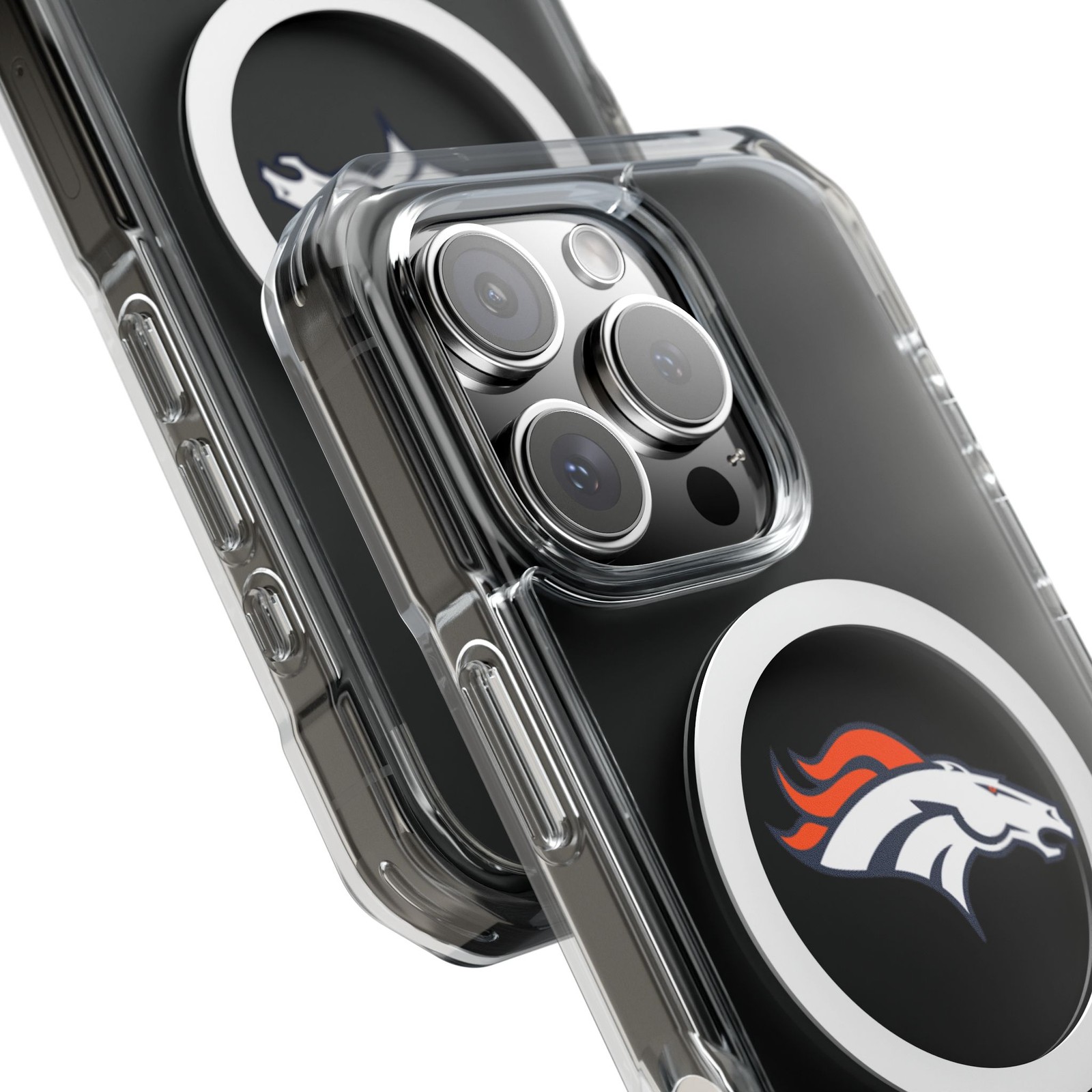 Denver Broncos Logo Phone Case | Clear Magnetic Case