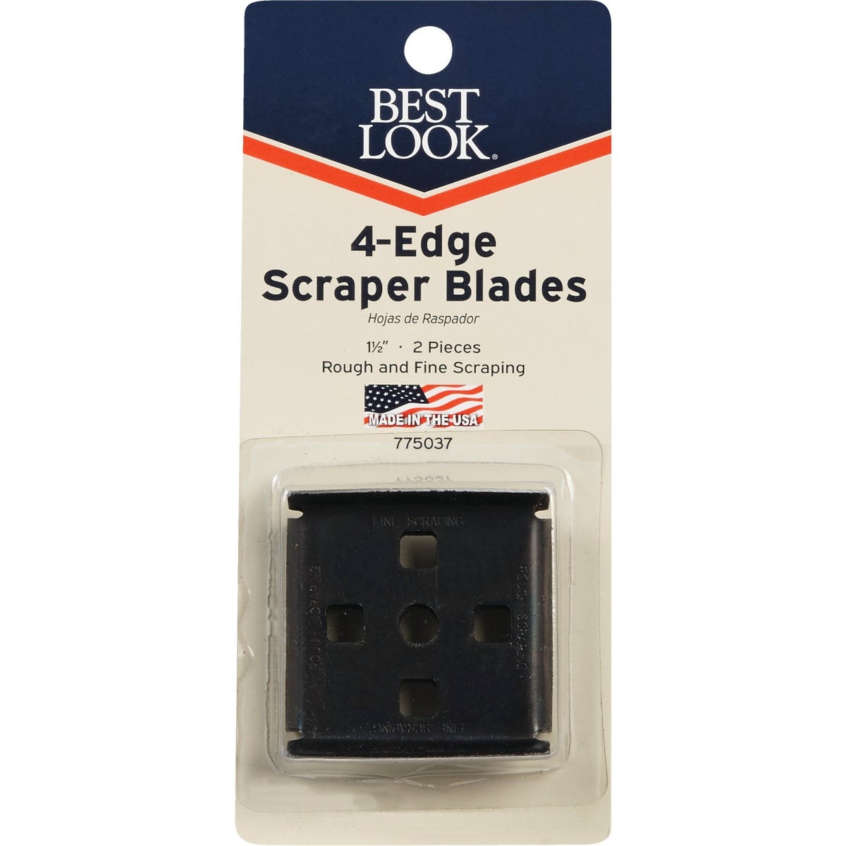 Best Look 1-1/2 In. 4-Edge Replacement Scraper Blade (2-Pack) 22B-DIB Master