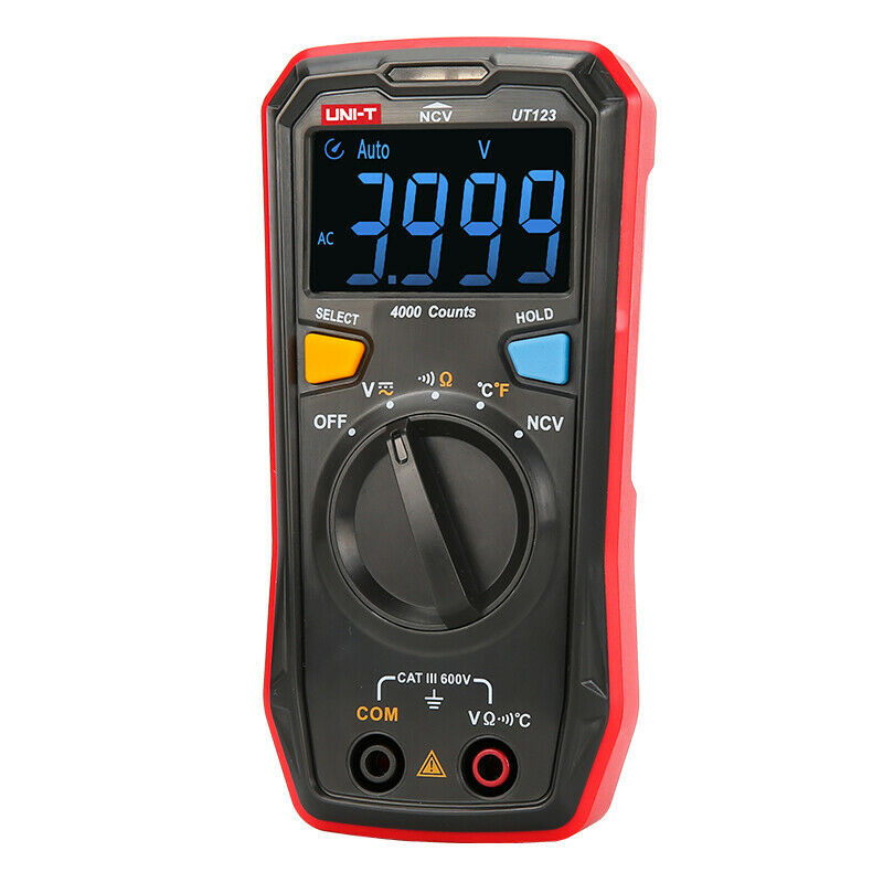 For Mini UT123Digital Multimeter UNI-T Household Electrical Measuring Instrument