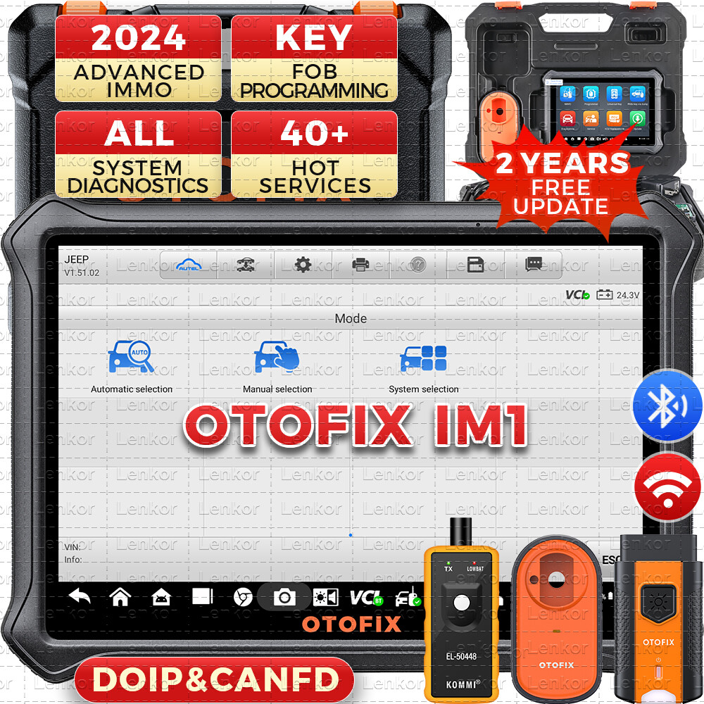 2024 OTOFIX IM1 IMMO key FOB Programming Tool Car Full System Diagnostic Scanner