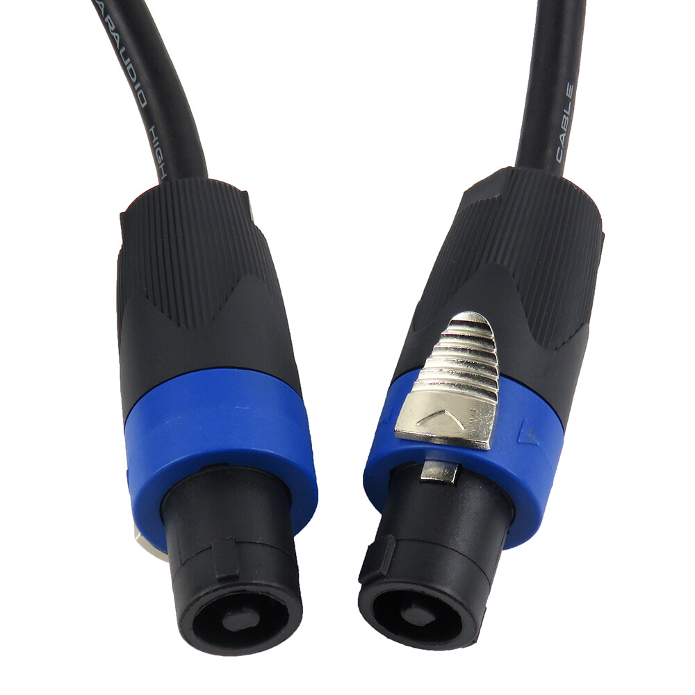 Speakon to Speakon Cable 50ft 12 Gauge AWG Wire AMP to PA Audio Speaker DJ Cable